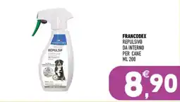 Ayoka FrancoDex repulsivo da interno per cane offerta