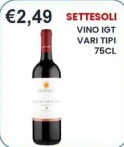 Caramico Settesoli vino IGT offerta