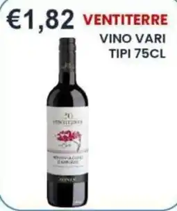 Caramico Vino vari tipi Ventiterre offerta