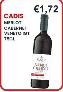 Caramico Cadis Merlot Cabernet offerta