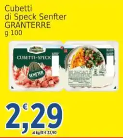 Market Ingross Cubetti di speck senfter offerta