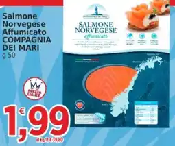 Market Ingross Salmone Norvegese Affumicato Compagnia dei Mari offerta
