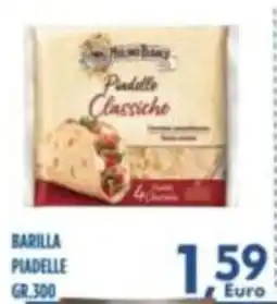 Orizzonte Supermercati Barilla Piadelle offerta