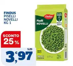 Il Punto Sigma Findus Piselli Novelli offerta