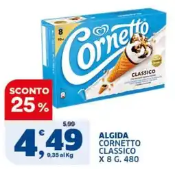 Il Punto Sigma Algida Cornetto Classico offerta