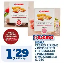 Il Punto Sigma Sigma crepes ripiene offerta