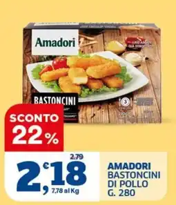 Il Punto Sigma Amadori bastoncini di pollo offerta
