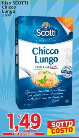 Market Ingross Riso SCOTTI Chicco Lungo offerta