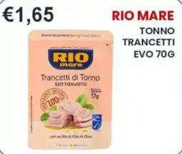Caramico Rio mare Trancetti di Tonno Sottovuoto offerta