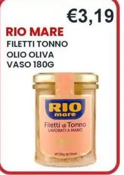 Caramico Rio Mare filetti di tonno offerta