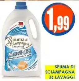 Giunigor Spuma di Sciampagna Lavatrice Marsiglia offerta