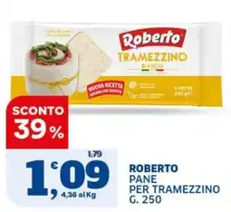 Il Punto Sigma Roberto pane per tramezzino offerta