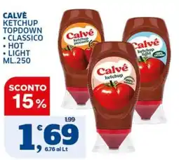 Il Punto Sigma Calvé ketchup offerta