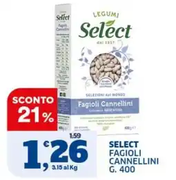 Il Punto Sigma Select Fagioli Cannellini offerta