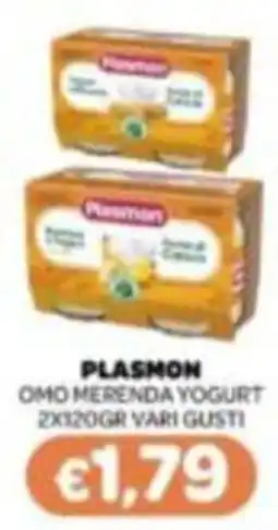 Irys Plasmon omo merenda yogurt offerta