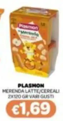 Irys Plasmon merenda latte/cereali offerta