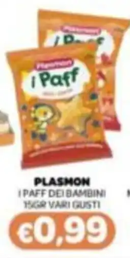 Irys Plasmon i Paff offerta