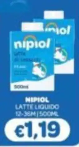 Irys Nipiol latte liquido offerta