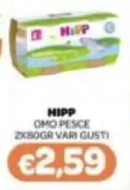 Irys Hipp omo pesce offerta