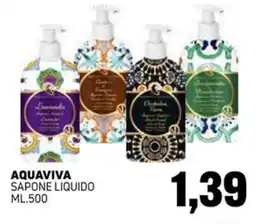 Emporio Amato Aquaviva sapone liquido offerta