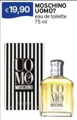 Sirene Blu Moschino uomo? offerta