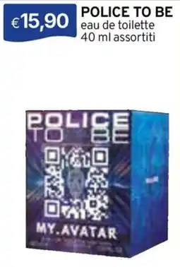 Sirene Blu Police to be eau de toilette offerta