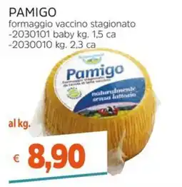 Stop&Shop Pamigo formaggio vaccino stagionato offerta