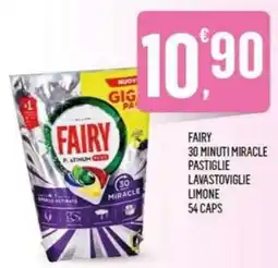 Vibian Fairy 30 minuti miracle pastiglie lavastoviglie limone offerta