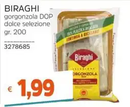 Stop&Shop Biraghi gorgonzola DOP dolce selezione offerta