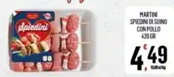 Vibian Martini spiedini di suino con pollo offerta