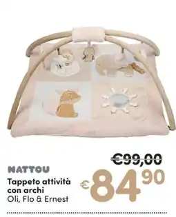 Ideal Bimbo Tappeto attività con archi Oli, Flo & Ernest offerta