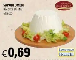 Hurrà Ricotta Mista all'etto offerta