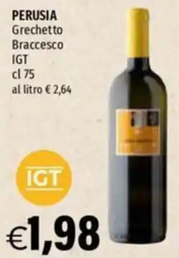 Hurrà Perusia Grechetto Braccesco offerta