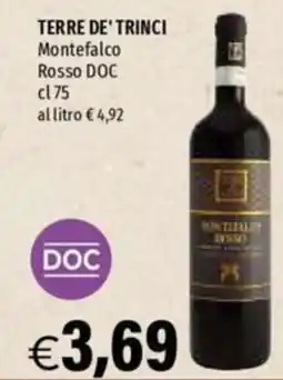 Hurrà Terre de' Trinci Montefalco Rosso DOC offerta