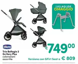 B di Bimbi chicco Trio Bellagio 2 Gc Kory Plus offerta