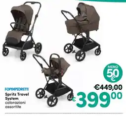 B di Bimbi Foppapedretti Spritz Travel System offerta