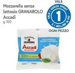 Famila Mozzarella senza lattosio Accadi offerta