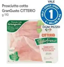 Famila Prosciutto cotto GranGusto Citterio offerta