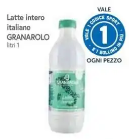 Famila Latte intero italiano Granarolo offerta