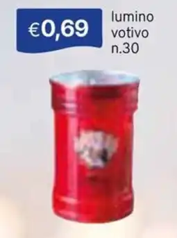 Sirene Blu lumino votivo n.30 offerta