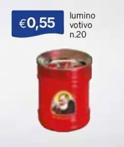 Sirene Blu lumino votivo n.20 offerta