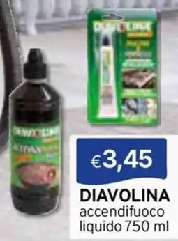 Sirene Blu Diavolina accendifuoco liquido offerta
