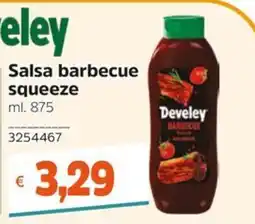 Stop&Shop Develey salsa barbecue squeeze offerta