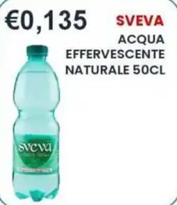 Caramico Sveva acqua effervescente naturale offerta