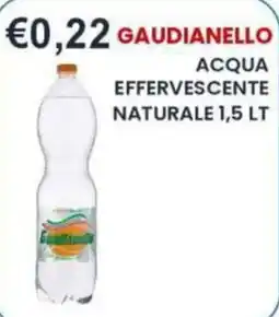 Caramico Acqua effervescente naturale Gaudianello offerta