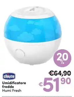 B di Bimbi chicco Umidificatore freddo Humi Fresh offerta