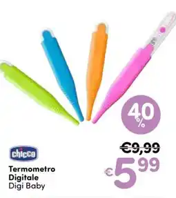 B di Bimbi Termometro Digitale Digi Baby chicco offerta