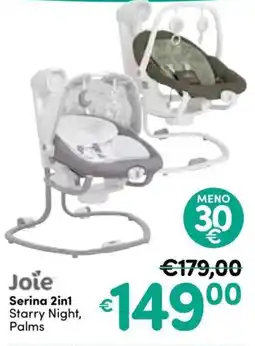 B di Bimbi Joie Serina 2in1 Starry Night, Palms offerta