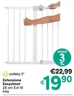 B di Bimbi safety 1st Estensione Easyclmet offerta
