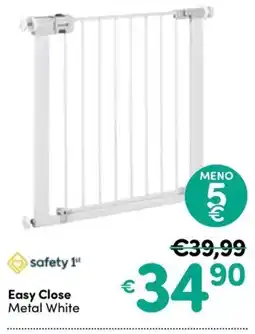 B di Bimbi safety 1st Easy Close Metal White offerta